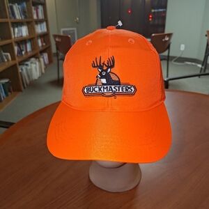 Buckmaster Sportsman Black Camo Hunting Embroidered Strapback Hat Cap New